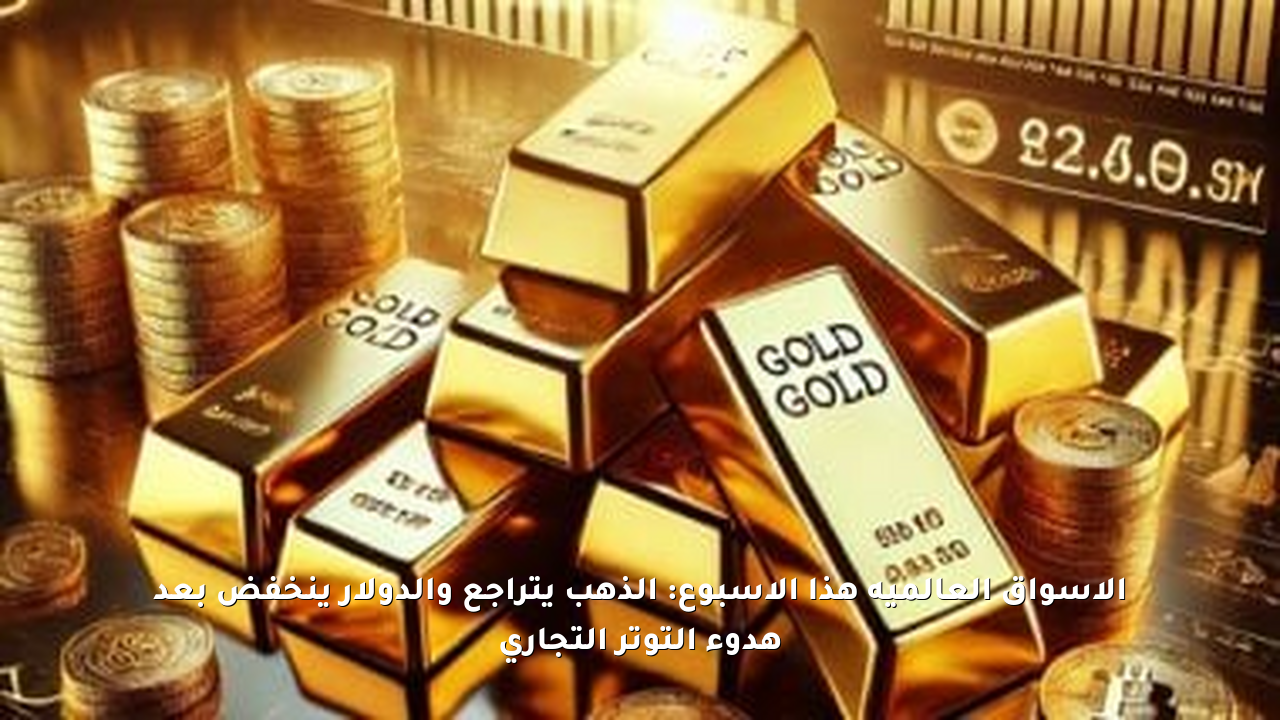 الأسواق العالمية هذا الأسبوع: الذهب يتراجع والدولار ينخفض بعد هدوء التوتر التجاري